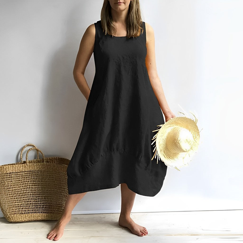 Dilys - Sommerkleid - Schick - Luxuriöses Material - Ideal für Summer für Damen