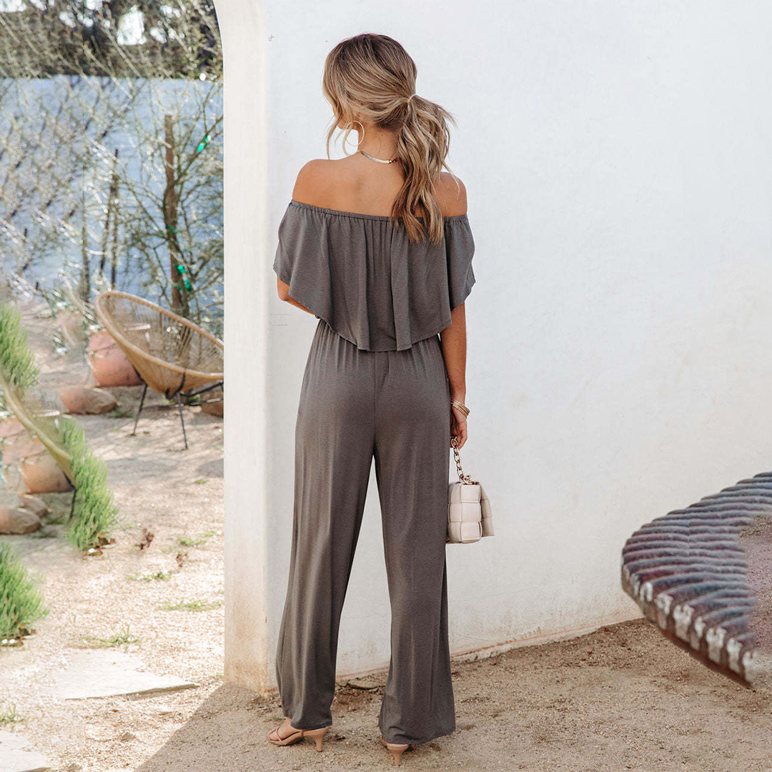 Jasmine - Schick Jumpsuit - Elegantes - Luxe Materialen - Vielseitig einsetzbar für Damen