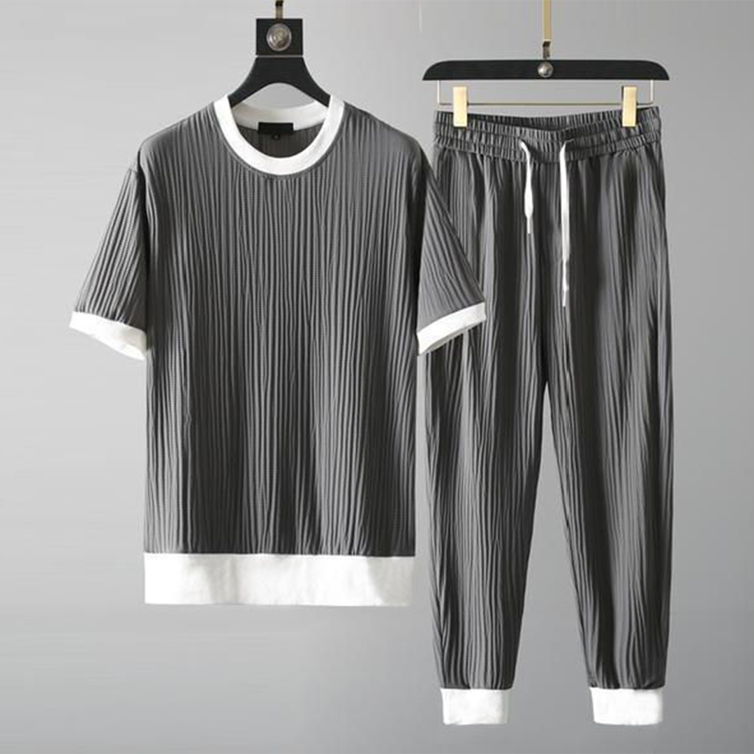 Darius - Hemd und Hose Set - Lässig - Vielseitigs Design - Ideal für Summer für Herren