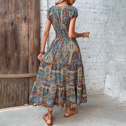 Kimberly - Freizeitkleid - Boho - Saisonale Kollektion / Vielseitigs Design - Alltagstauglich für Damen