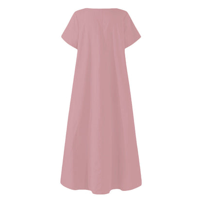 Mercedes - Summer Dress - Lässig - Rosa/Hohe Qualität - Ideal für Summer für Damen