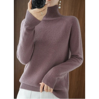 Wärmdi Strick Rollkragenpullover für Damen | Ideal für alle Jahreszeiten