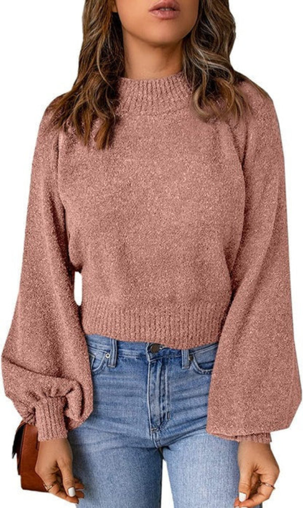 Klassischs Lockeres Strickpullover Mit Fledermausärmeln für Damen | Perfekt für alle Jahreszeiten