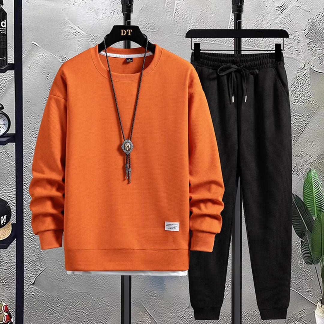 Maximilian - Sweatshirt mit Hose Set - Lässig - Vielseitiges Design - Alltagstauglich für Herren