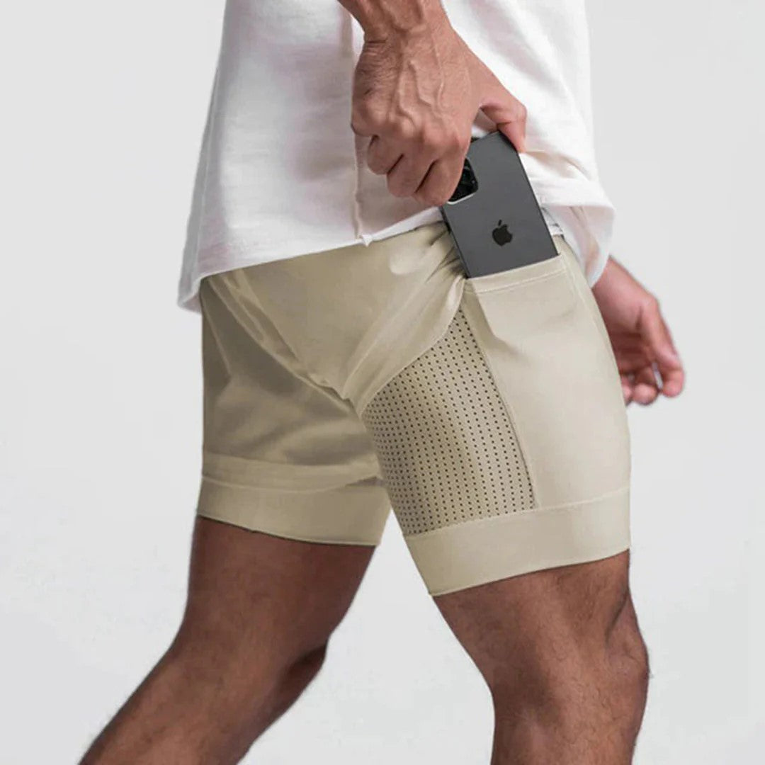 Apollo - Sportshorts - Sport & Freizeit - Höchleistigsstoff - Ideal für Summer für Herren