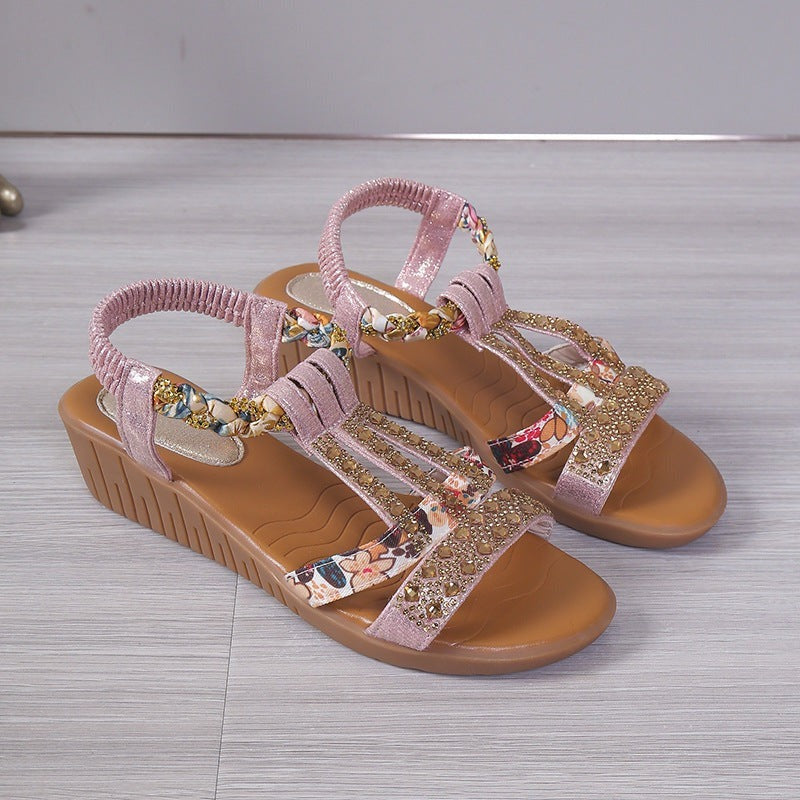 Rosmerta - Sandalen - Schick - Luxuriöses Material - Alltagstauglich für Damen