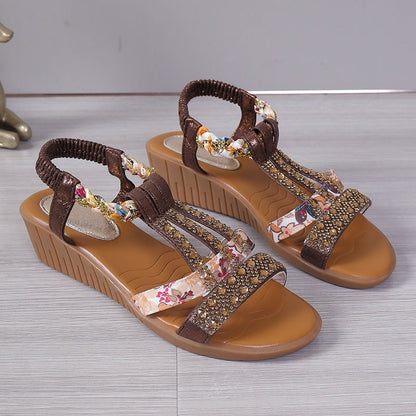 Rosmerta - Sandalen - Schick - Luxuriöses Material - Alltagstauglich für Damen