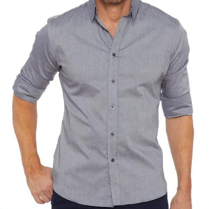 Perrin - Shirt - Schick/Elegant - Luxuriöses Material - Alltagstauglich für Herren