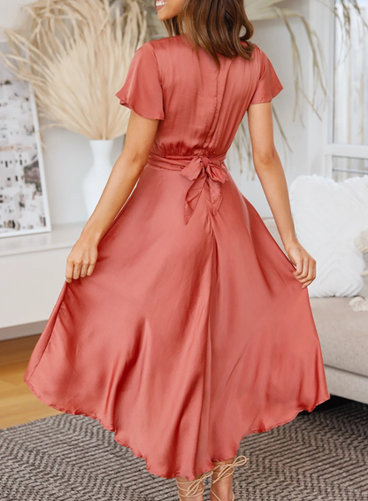 Priscilla - Midikleid - Schick/Elegant - Luxuriöses Material - Formelli Anläss für Damen