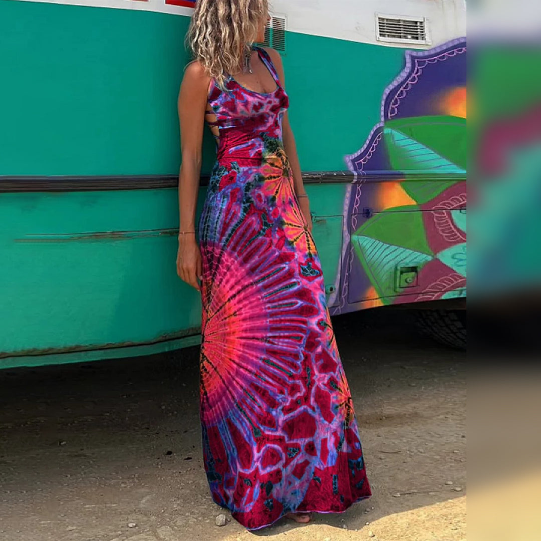 Madeline - Tie-Dye Sommerkleid für Damen