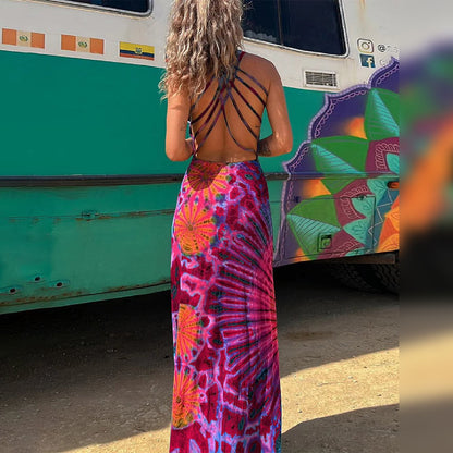 Madeline - Tie-Dye Sommerkleid für Damen