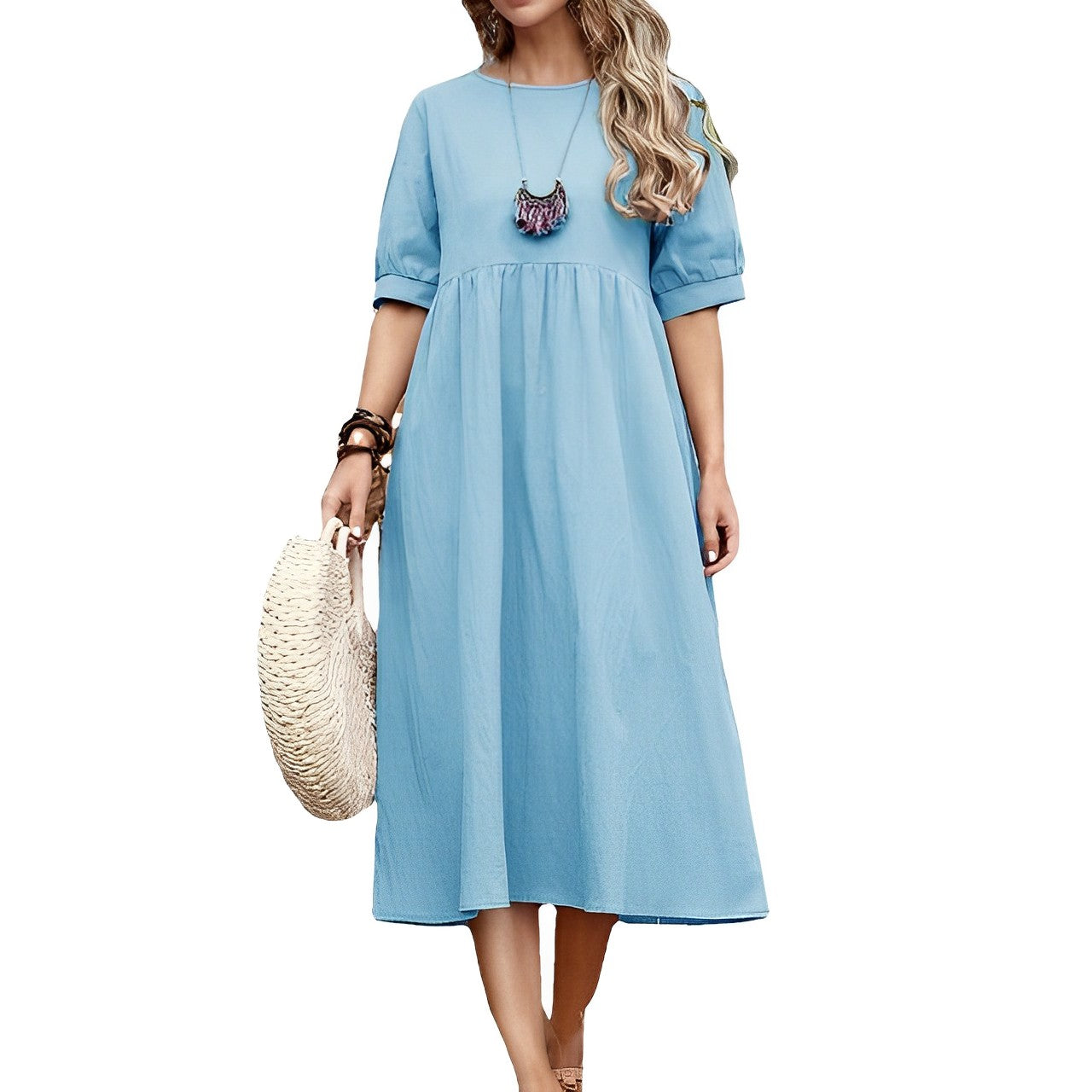 Franchette - Sommerkleid - Schick - Vielseitigs Design - Ideal für Summer für Damen