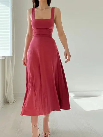 Raya - Midikleid - Lässig - Formaler Stil - Ideal für Sommer für Damen