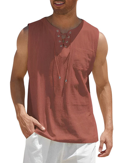 Jerrod - Sommertop - Schick/Elegant - Vielseitigs Design - Ideal für Summer für Herren