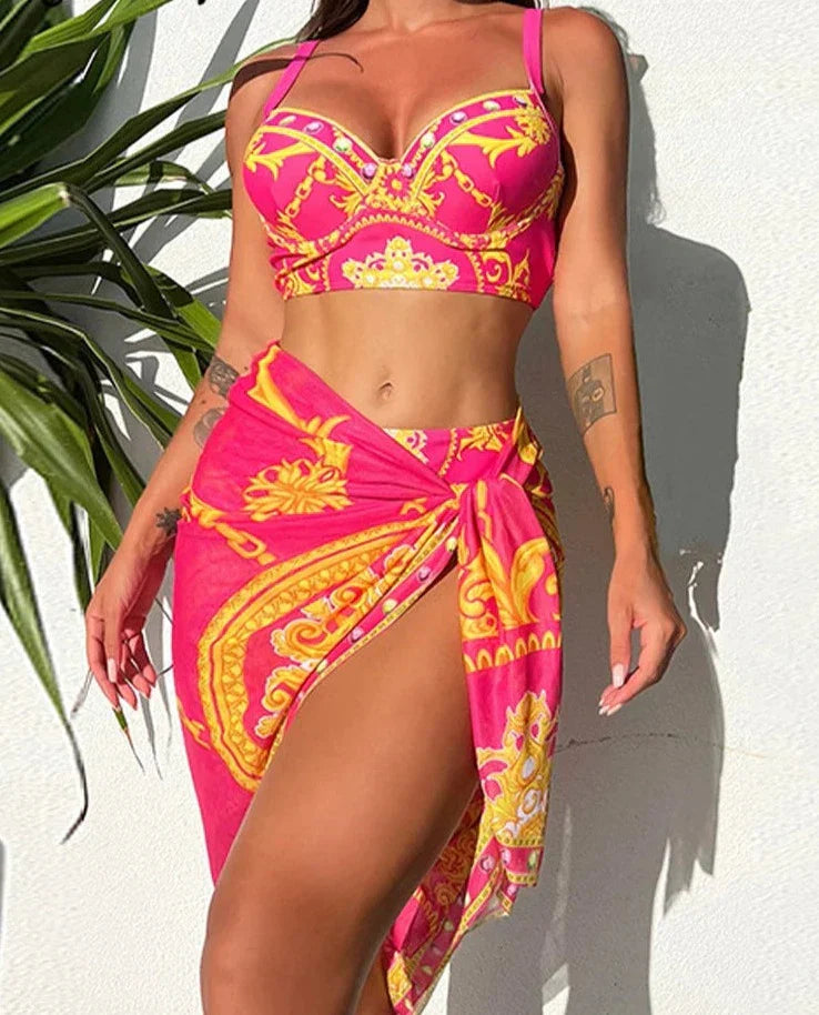 Indra - Badeanzug - Boho - Luxuriöses Material - Ideal für Summer für Damen