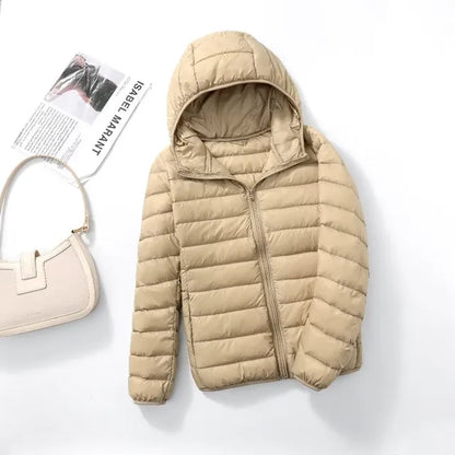 Leichter Klassischer Down Winterparka für Frauen | Ideal für den Winter