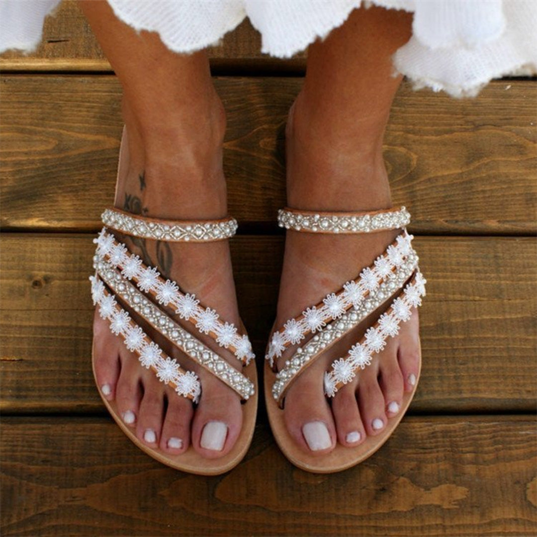 Lilliana - Sandalen - Boho - Luxuriöses Material - Ideal für Summer für Damen