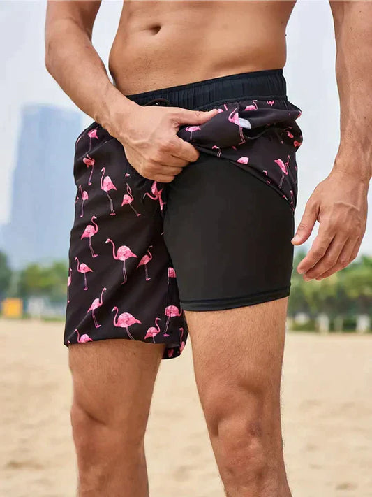 Darryl - Badeshorts - Lässig - Formaler Stil - Ideal für den Sommer für Herren