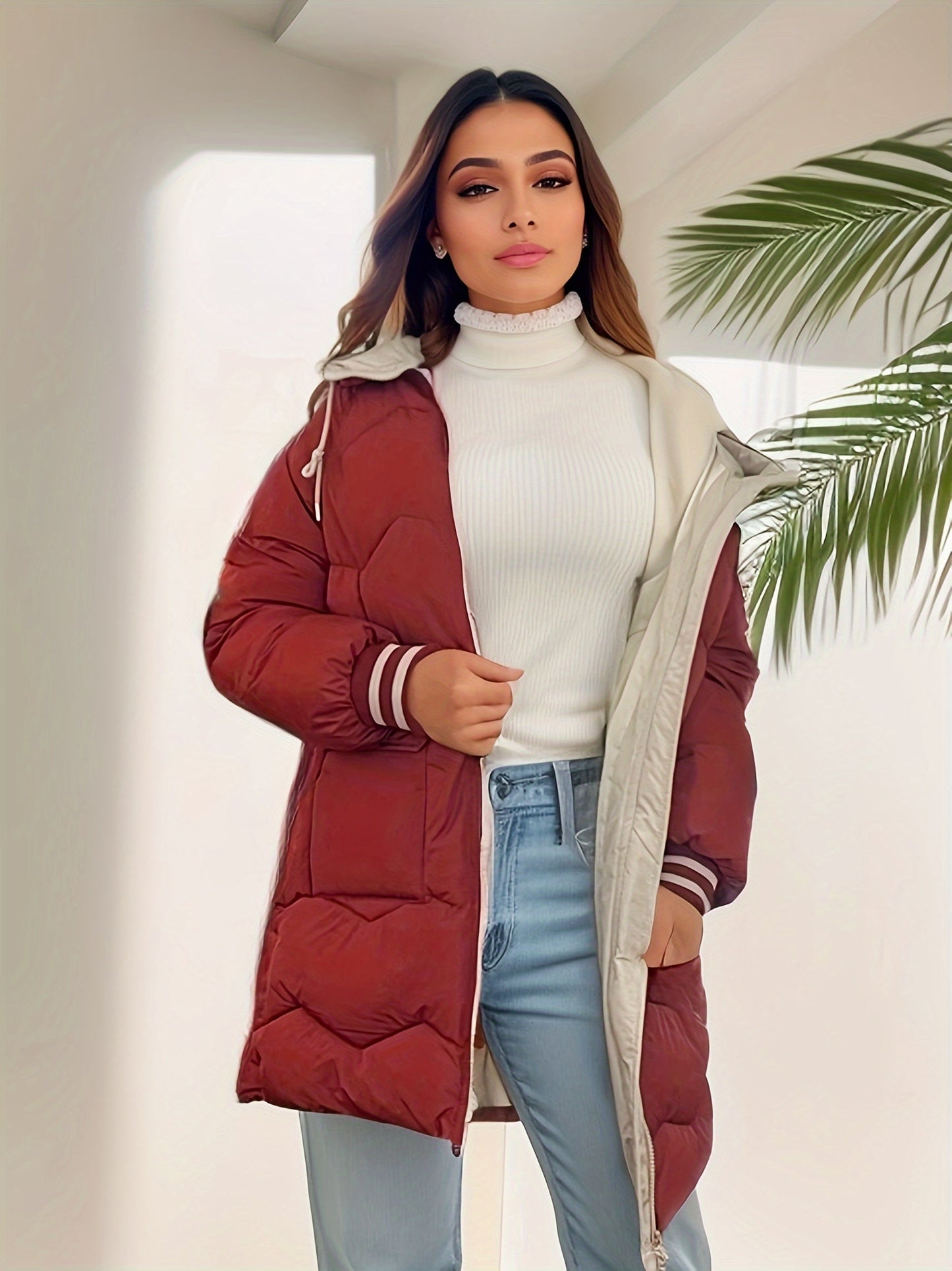 Ada - Warme Winter-Pufferjacke für Damen