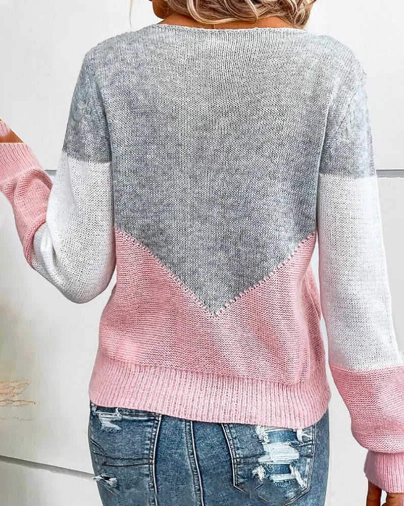 Methuselah - Pullover - Elegant - Grau / Vielseitigs Design - Alltagstauglich für Damen