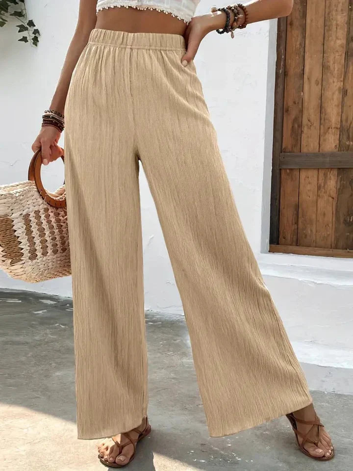 Casual High Waist Wide Leg Pants | Perfekt für Alltag und Freizeit für Damen