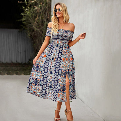 Jakhari - Midikleid - Boho - Leinen - Ideal für Frühlingszyt für Damen