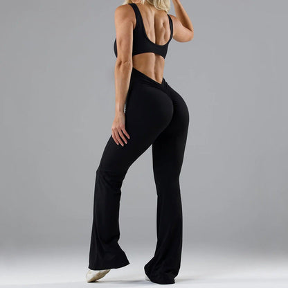 Miya- Jumpsuit mit V-Ausschnitt für Damen