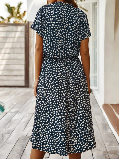 Quilla – Midikleid - Lässig - Formaler Stil - Ideal für den Sommer für Damen