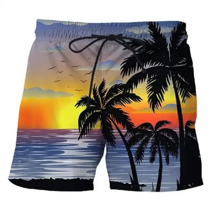 Jaheim - Shorts - Boho - Formaler Stil - Ideal für den Sommer für Herren