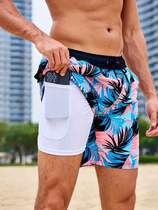 Darryl - Badeshorts - Lässig - Formaler Stil - Ideal für den Sommer für Herren