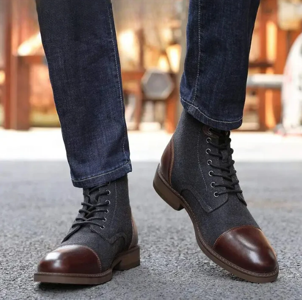 Klassische Business-Schuhe mit Schnürsenkeln aus Veganes Leder für Herren | Eco-Friendly Materialien