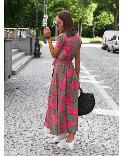 Cheyenne - Maxikleid - Elegant - Einzigartig Druck - Ideal für Summer für Damen